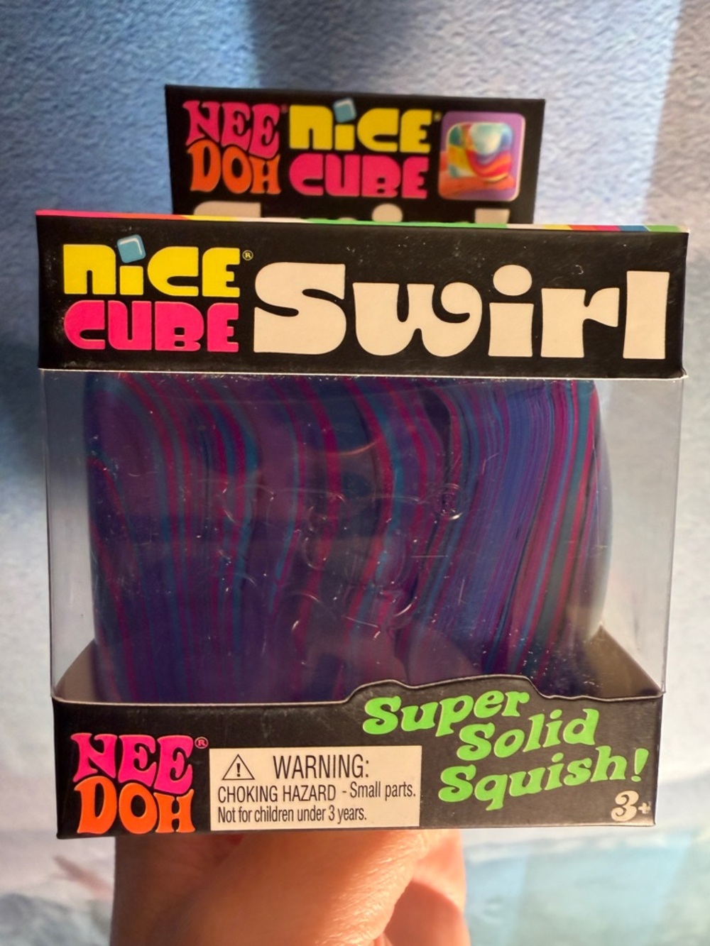 NeeDoh nice cube swirl **color as shown**
